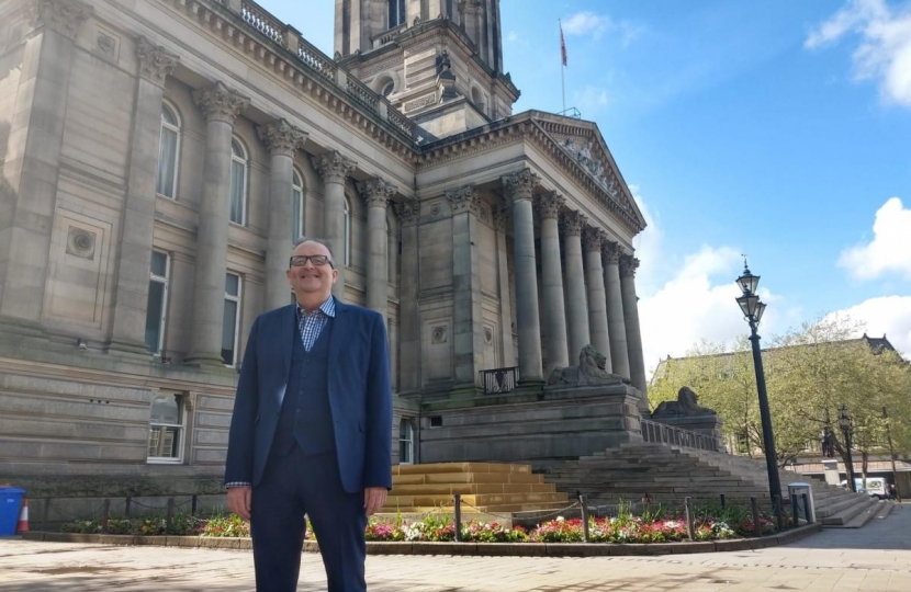 Cllr David Greenhalgh, Photo: Bolton News