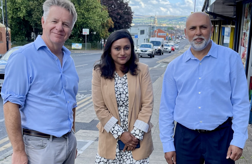 Cllr Martyn Cox, Cllr Shamim Abdullah, Ayyub (Chota) Patel